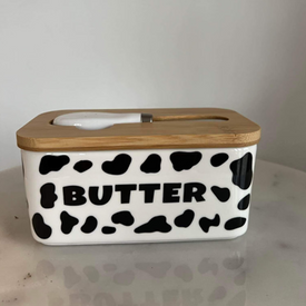 حافظة زبدة بأشكال مختلفة