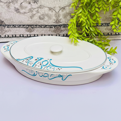 طاجن بورسلين برسومات رمضانية