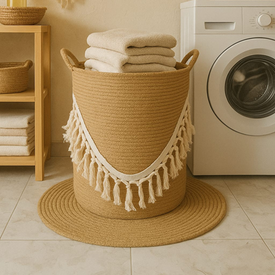 سلة كتان متعددة الاستخدامات