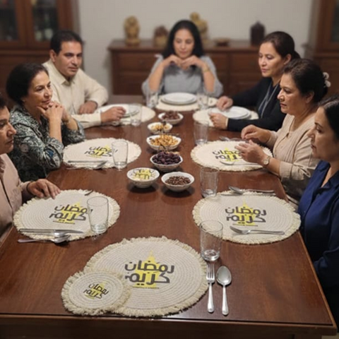 Image of كوستر بأشكال رمضانية