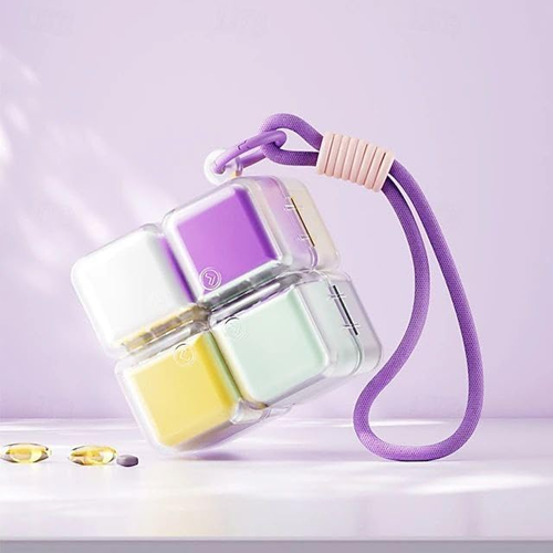 علبة حفظ الأدوية متعددة الخانات