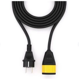 وصلة تطويل كهرباء بفيشة لوك ILOCK