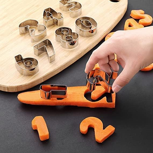 طقم قطاعات شكل  أرقام 10 قطع