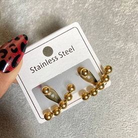 حلق ستانلس فصوص