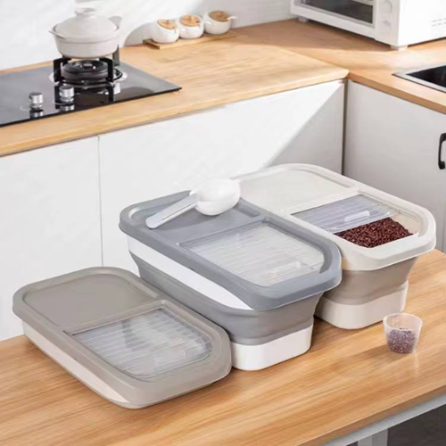 حافظة بقوليات قابلة للطي