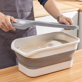 حافظة بقوليات قابلة للطي