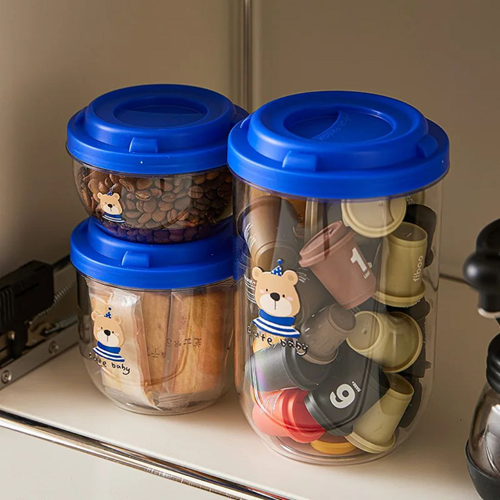 طقم علب شكل دب 3 قطع