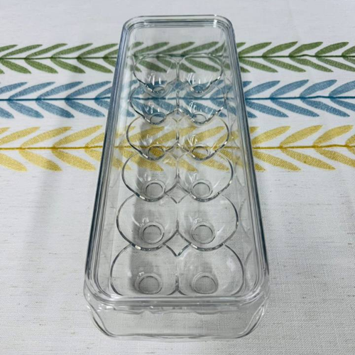 علبة حفظ البيض 12 خانة