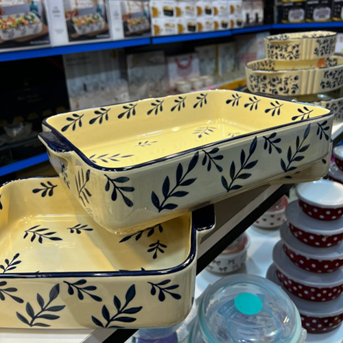 طقم طواجن فلوري 3 قطع