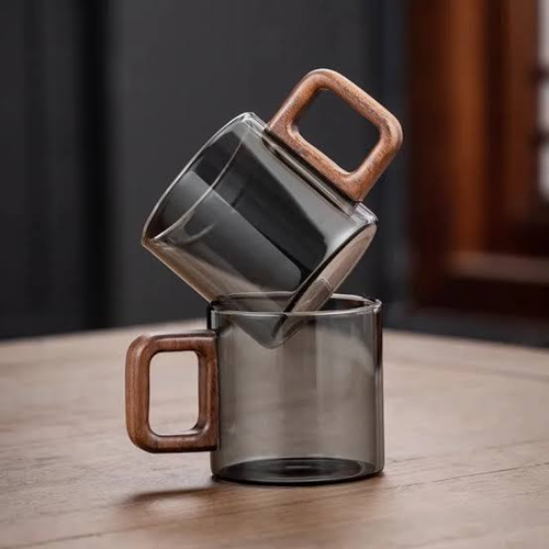 طقم فناجين زجاج فاميه 6 قطع