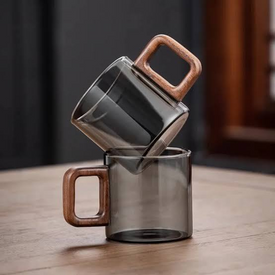 طقم فناجين زجاج فاميه 6 قطع