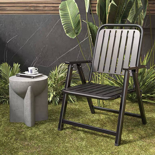 كرسي معدن قابل للطي