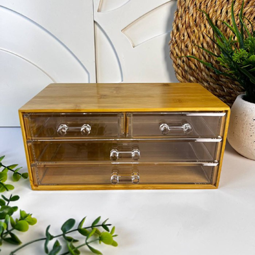 منظم خشبي 4 درج