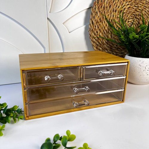 منظم خشبي 4 درج