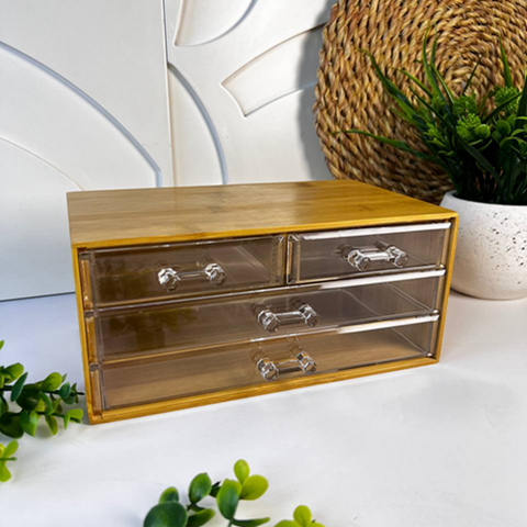 Image of منظم خشبي 4 درج