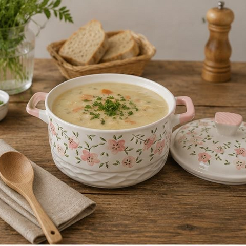 Image of حلة بورسلين فلوري