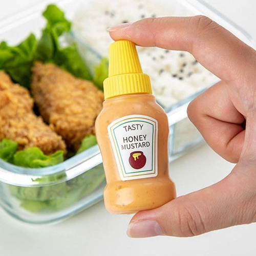 طقم 2 زجاجة ميني للصوصات