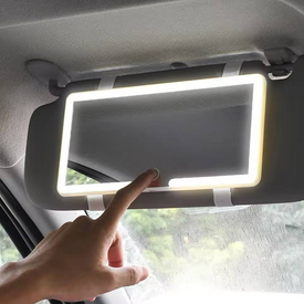 مراية السيارة بإضاءة LED