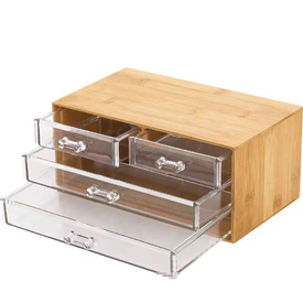 منظم خشبي 4 درج