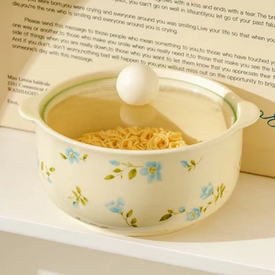 حلة تقديم بورسلين برسومات مختلفة