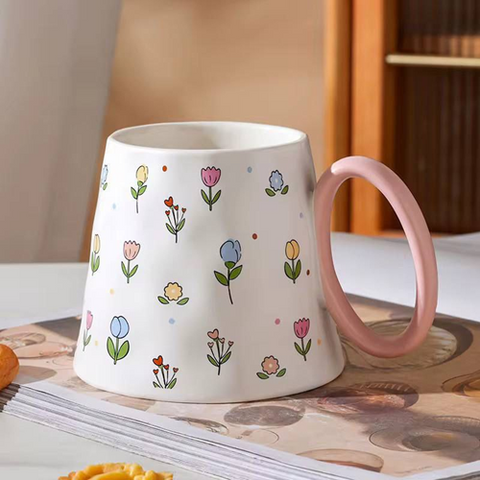 Image of مج بورسلين Flowers