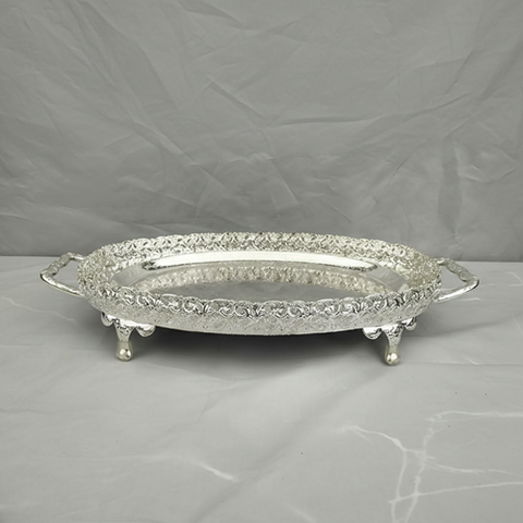 Image of سرفيس فضي بيضاوي