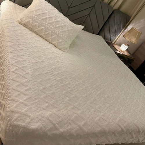 دفاية فرو أستيك + 2 كيس للمخدة