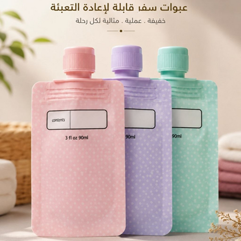 Image of طقم عبوات العناية للسفر 3 قطع