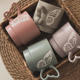 طقم مجات فراشة 4 قطع