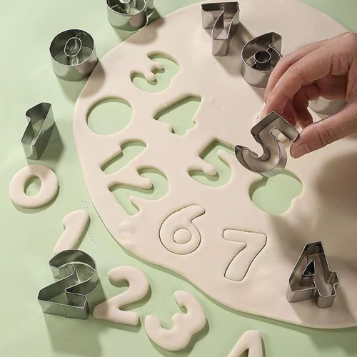 طقم قطاعات شكل  أرقام 10 قطع