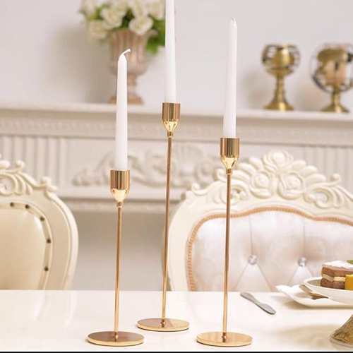 طقم شمعدان ثلاثي