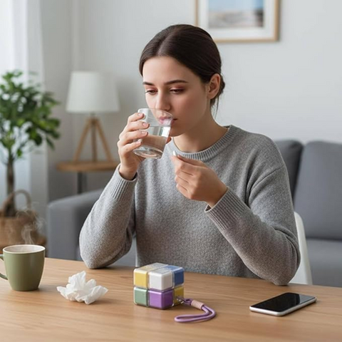 Image of علبة حفظ الأدوية متعددة الخانات