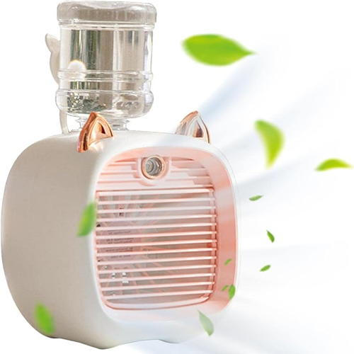 مروحة بقارورة مياه