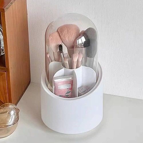 منظم فرش مكياج دوار