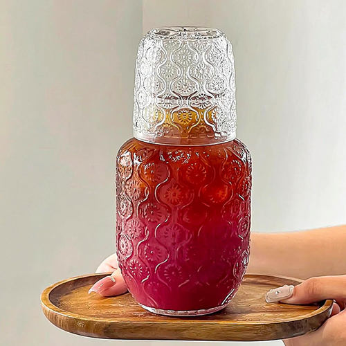 قارورة بكوب كريستال