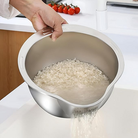 مصفاة ستانلس للأرز
