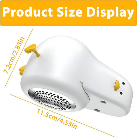 Image of لمامة وبر شكل بطة