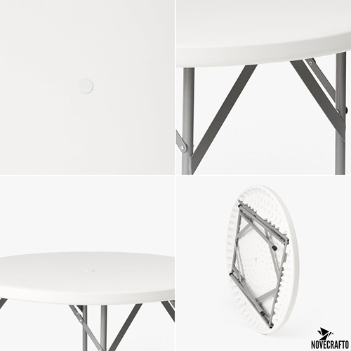 ترابيزة دائرية قابلة للطي