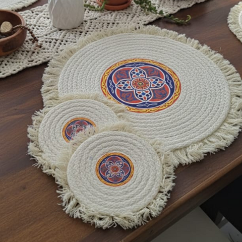 Image of كوستر بأشكال رمضانية