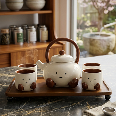 Image of طقم تقديم الشاي 6 قطع