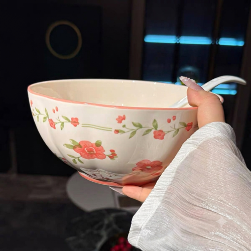 بولة تقديم فلوري 20 سم