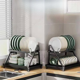 مصفاة الأطباق العملية 2 دور