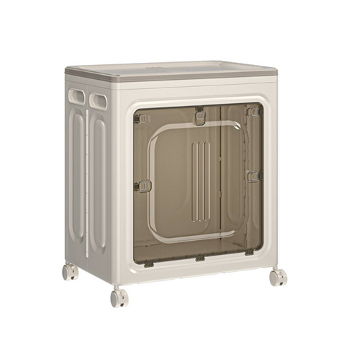 Image of صندوق تخزين بعجل قابل للطي