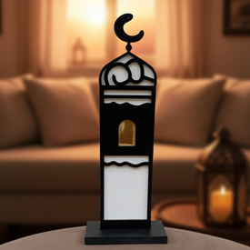 ديكور خشب شكل مئذنة