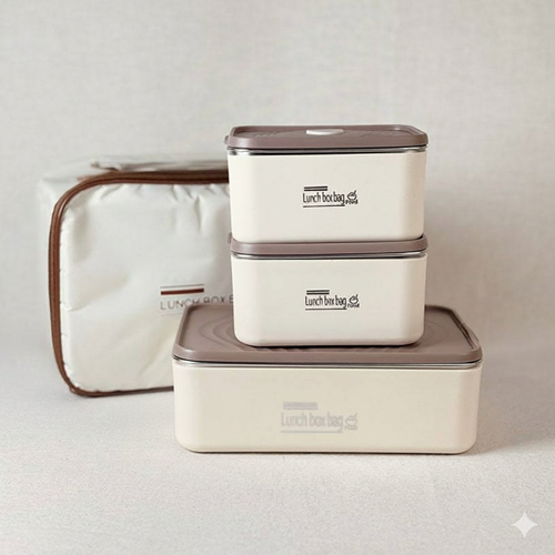 طقم لانش بوكس 4 قطع