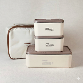 طقم لانش بوكس 4 قطع