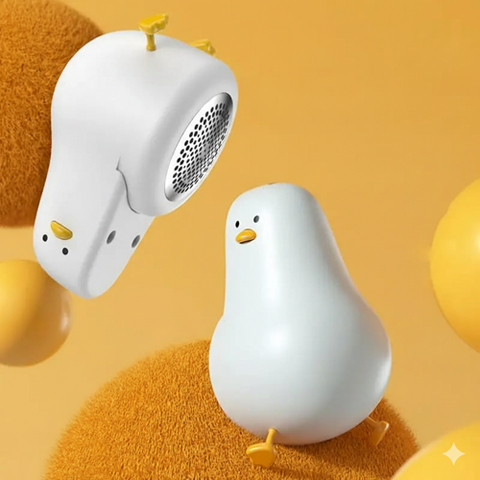 Image of لمامة وبر شكل بطة