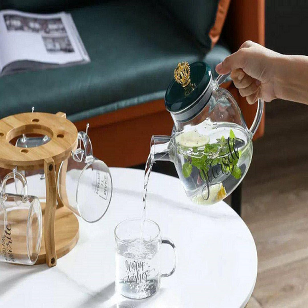 طقم براد بايركس بسخان كهربائي +6 كوب