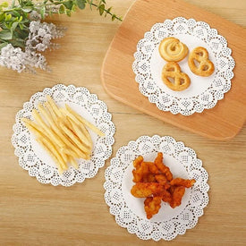 ورق الدانتيل الصحي لتقديم الطعام