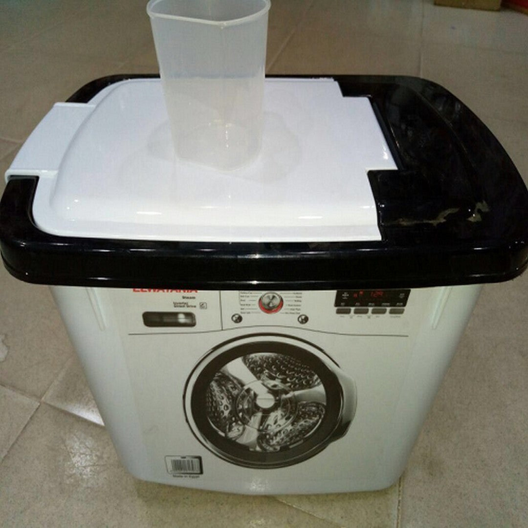 علبة تخزين مسحوق الغسيل